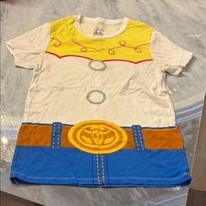 Disney Toy Story Jessie Tee - White, Yellow, Blue, Brown